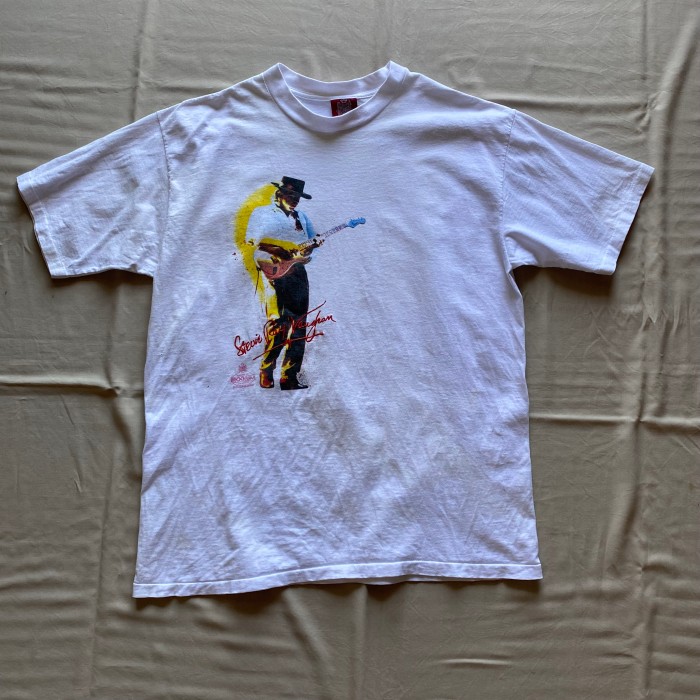 90's / Stevie Ray Vaughan print t-shirt バンドT | Vintage.City 古着屋、古着コーデ情報を発信