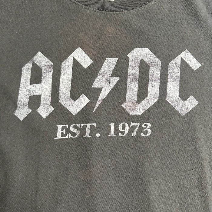 ACDC　バンドTシャツ　チャコール | Vintage.City 古着屋、古着コーデ情報を発信