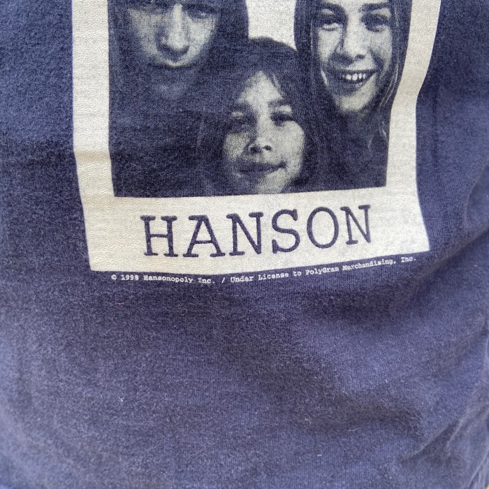 90s USA製　HANSON バンドTシャツ　プリントTシャツ　ネイビー　M | Vintage.City Vintage Shops, Vintage Fashion Trends