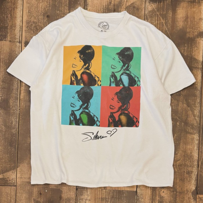 セレーナ アーティストtシャツ オフィシャル品 コピーライト selena 音楽系 半袖 Tシャツ XL レインボー | Vintage.City 빈티지숍, 빈티지 코디 정보