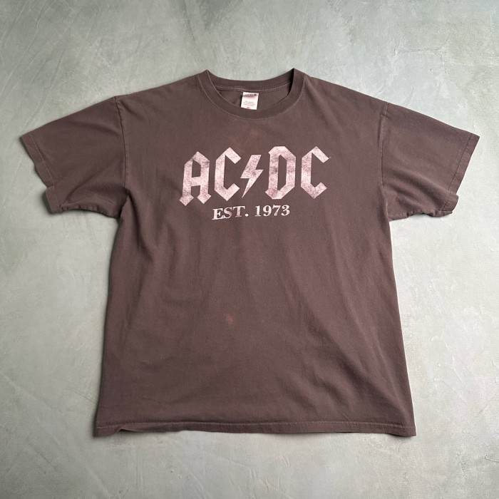ACDC　バンドTシャツ　チャコール | Vintage.City 古着屋、古着コーデ情報を発信