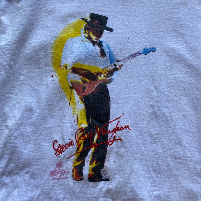 90's / Stevie Ray Vaughan print t-shirt バンドT | Vintage.City 빈티지숍, 빈티지 코디 정보