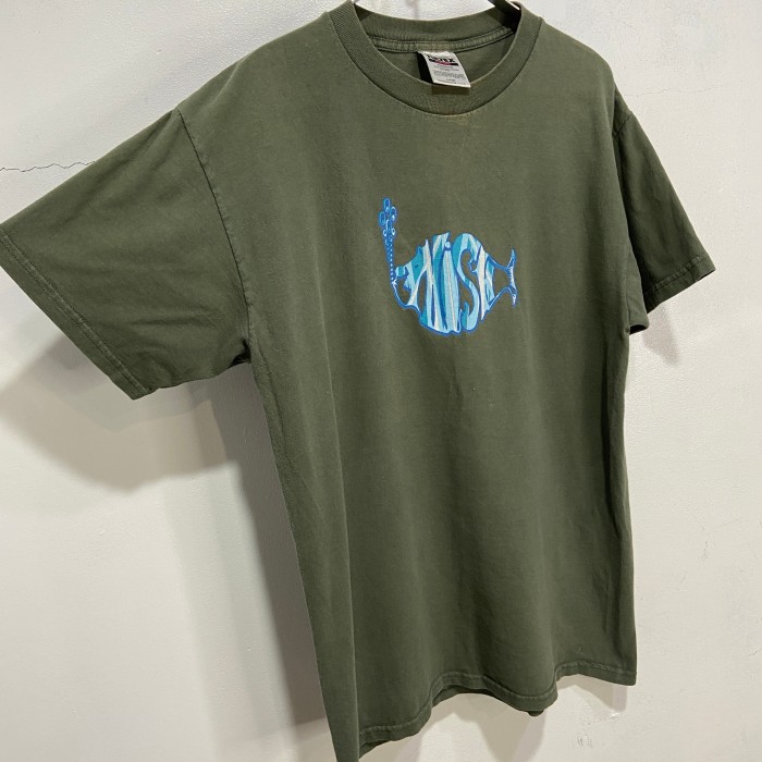 90s PHISH フィッシュ　バンドTシャツ　両面プリント　カーキ　L | Vintage.City 빈티지숍, 빈티지 코디 정보