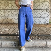 70's / 《Sears JR Bazaar》wide denim pants デニムパンツ フレアパンツ | Vintage.City 古着屋、古着コーデ情報を発信