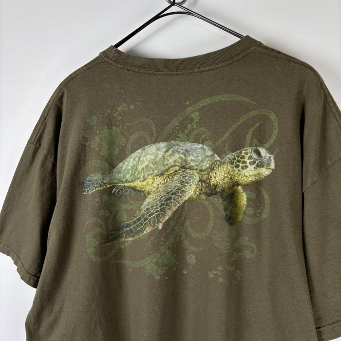 90s USA古着 Tシャツ カメ 海亀 ウミガメ スーベニア グリーン XL | Vintage.City 古着屋、古着コーデ情報を発信