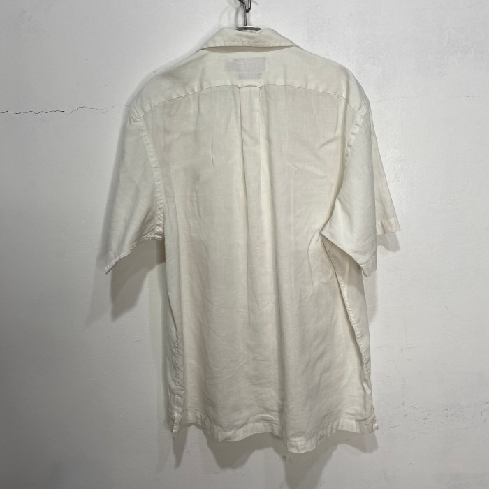 Ralphlauren CURHAM オープンカラーシャツ 白 L リネン | Vintage.City 빈티지숍, 빈티지 코디 정보