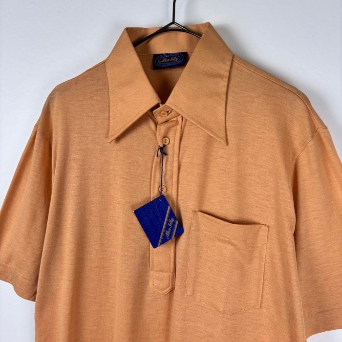 古着 90s イングランド製 ALLENSOLLY デカ襟 ポロシャツ L | Vintage.City 古着屋、古着コーデ情報を発信