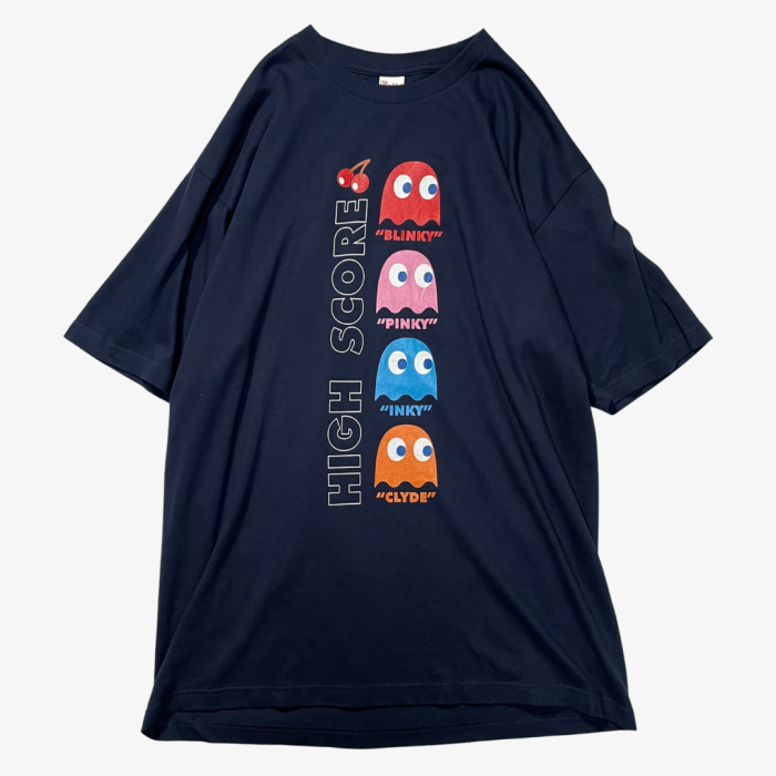 【ゲームTシャツ】ビッグサイズ パックマン T | Vintage.City 빈티지숍, 빈티지 코디 정보