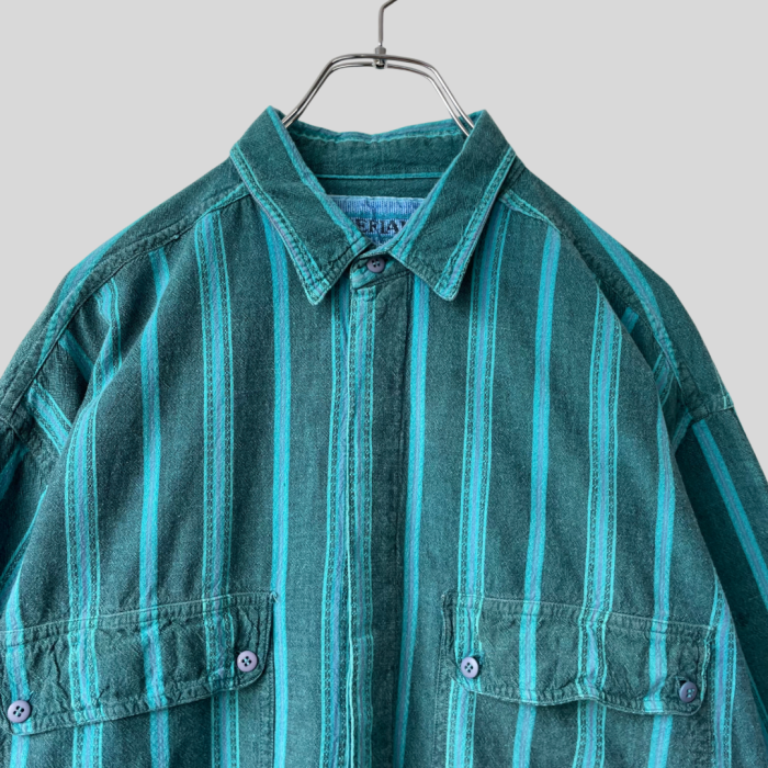 Stripe cotton shirt ストライプシャツ | Vintage.City Vintage Shops, Vintage Fashion Trends