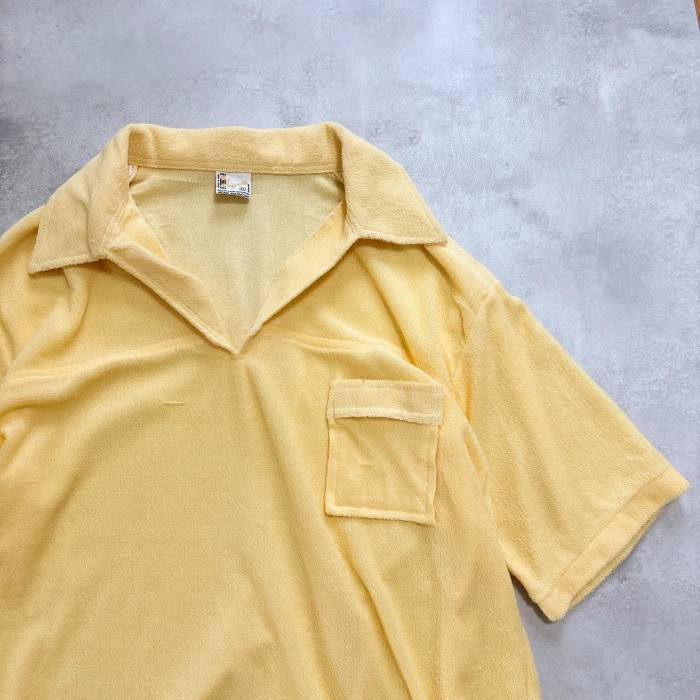 70s〜80s Sigallo 半袖　ポロシャツ　バンロン　古着　ヴィンテージ | Vintage.City 古着屋、古着コーデ情報を発信