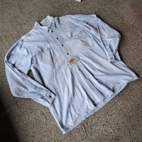 デニムチロリアンシャツ used [305007] | Vintage.City 빈티지숍, 빈티지 코디 정보