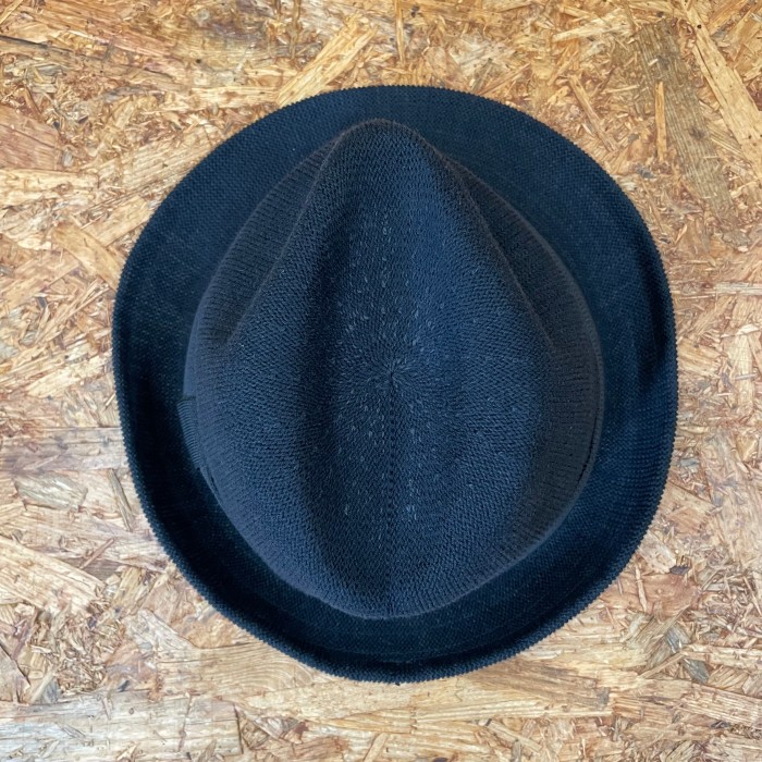 NEW YORK HAT 中折れ メッシュハット ブラック OneSize ニューヨークハット 帽子 ユーズド USED 古着 | Vintage.City 古着屋、古着コーデ情報を発信
