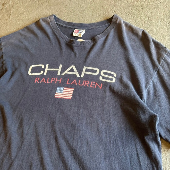 BORO ボロ 90's 90年代 CHAPS RALPH LAUREN チャップスラルフローレン print TEE | Vintage.City 빈티지숍, 빈티지 코디 정보