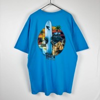 USA古着 アニマル Tシャツ カラス サーフ スーベニア ブルー 水色 XL | Vintage.City 빈티지숍, 빈티지 코디 정보