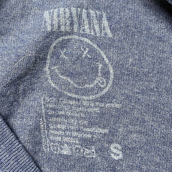 NIRVANA ニルヴァーナ スマイル バンドTシャツ バンT メンズS レディース | Vintage.City 古着屋、古着コーデ情報を発信