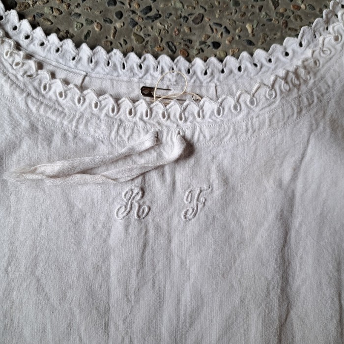 ~40's フランス製 リネンナイトドレス used [305014] | Vintage.City 古着屋、古着コーデ情報を発信