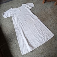 ~40's フランス製 リネンナイトドレス used [305015] | Vintage.City 古着屋、古着コーデ情報を発信