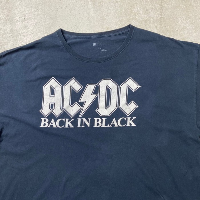AC/DC BACK IN BLACK バンドTシャツ バンT メンズ3XL相当 | Vintage.City 빈티지숍, 빈티지 코디 정보