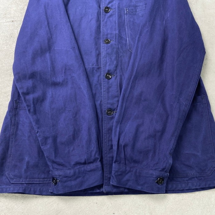 60年代～70年代 フレンチワークジャケット ユーロワーク コットンツイル メンズL相当 | Vintage.City 古着屋、古着コーデ情報を発信