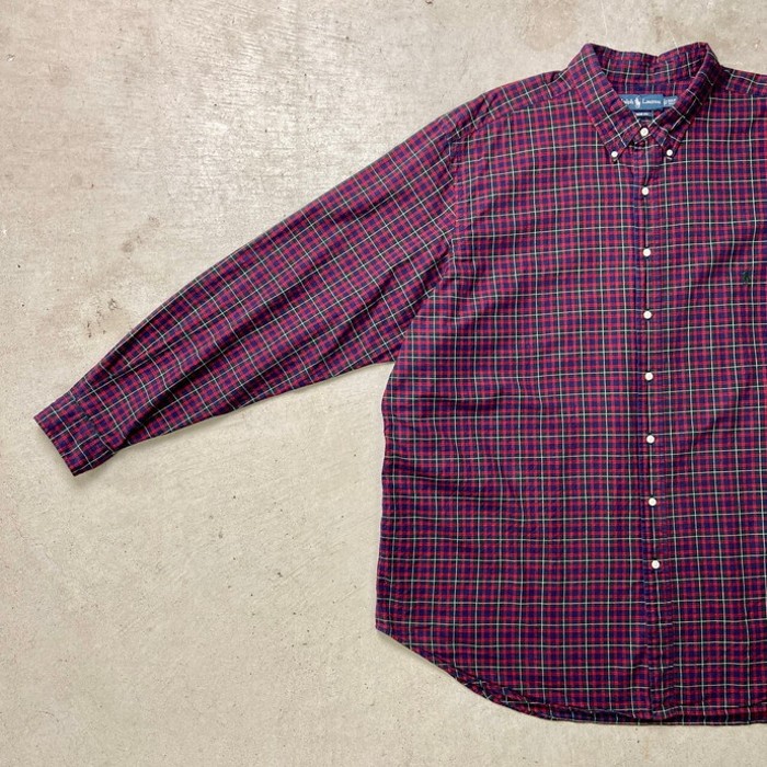 Ralph Lauren ラルフローレン CLASSIC FIT タータンチェックシャツ ビッグサイズ メンズ3XLT | Vintage.City 빈티지숍, 빈티지 코디 정보