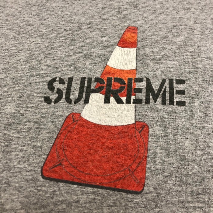 90s SUPREME/Cone print Tee/1998年/USA製/L/コーンプリントT/Tシャツ/ロゴプリント/グレー/シュプリーム/ストリート/スケート/古着/アーカイブ | Vintage.City Vintage Shops, Vintage Fashion Trends