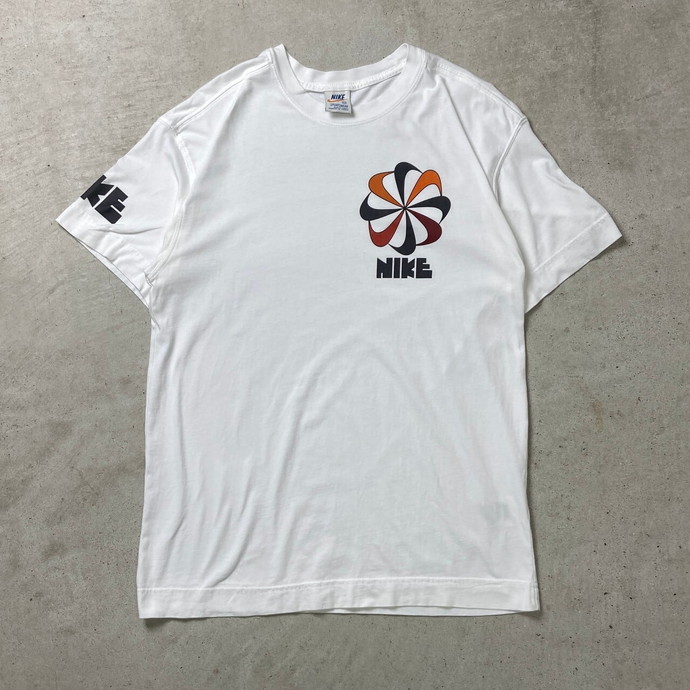 00年代 NIKE ナイキ 風車 ゴツナイキ 復刻 プリントTシャツ メンズM ...