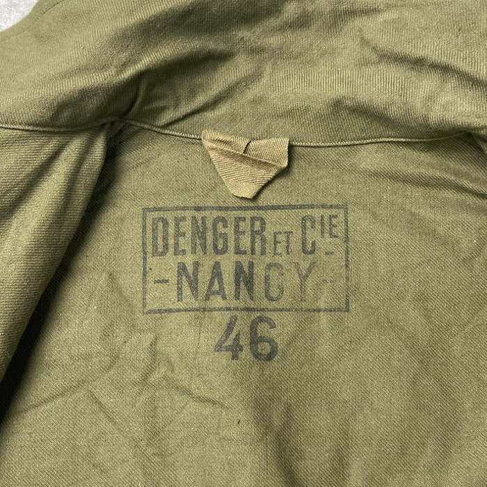 40年代 フランス軍 M-47 フィールドジャケット 前期型後期 ユーロミリタリージャケット メンズM-L相当 | Vintage.City 古着屋、古着コーデ情報を発信