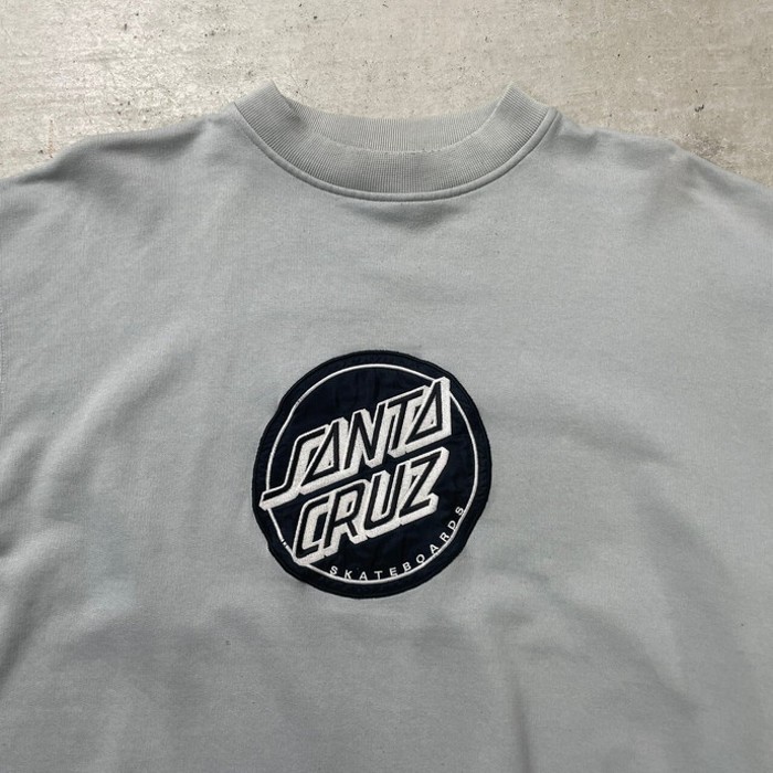 90~00年代 SANTA CRUZ サンタクルーズ ロゴ刺繍 スウェットシャツ メンズXL相当 | Vintage.City 古着屋、古着コーデ情報を発信