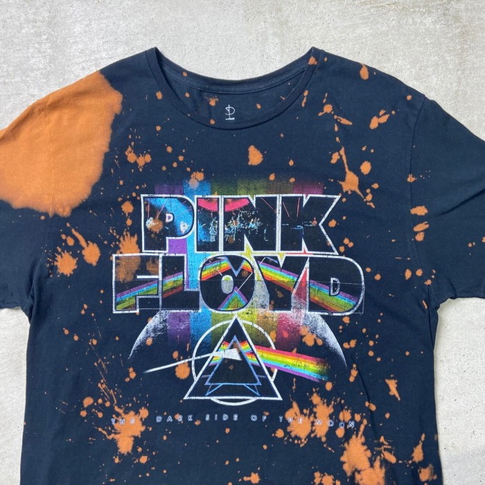 00年代 PINK FLOYD DARK SIDE OF THE MOON ピンクフロイド バンドTシャツ バンT ブリーチ加工 メンズL | Vintage.City 빈티지숍, 빈티지 코디 정보
