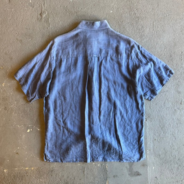 THE TERRITORY AHEAD テリトリーアヘッド linen s/s shirts リネン半袖シャツ | Vintage.City 古着屋、古着コーデ情報を発信