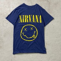 NIRVANA ニルヴァーナ スマイル バンドTシャツ バンT メンズS レディース | Vintage.City 빈티지숍, 빈티지 코디 정보