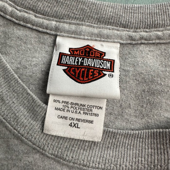USA製　HARLEY-DAVIDSON   ハーレーダビッドソン　両面プリント　Tシャツ　グレー | Vintage.City 빈티지숍, 빈티지 코디 정보