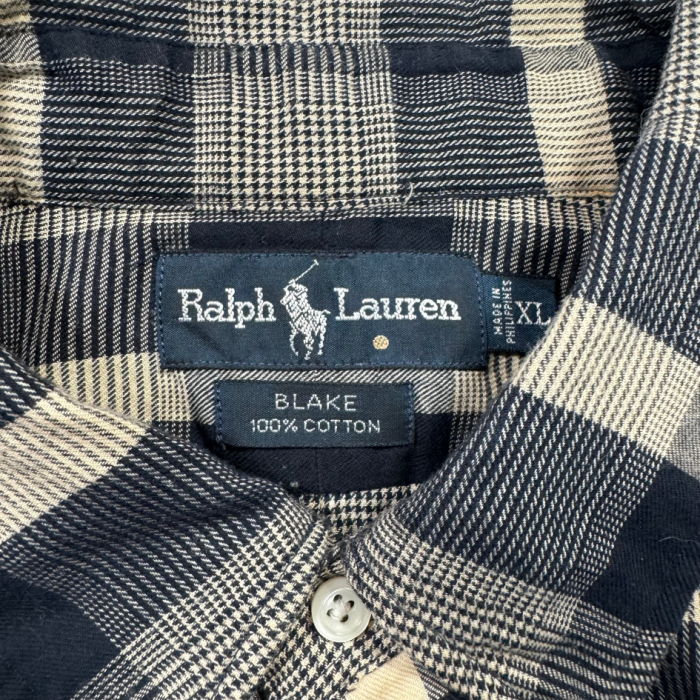 【Ralph Lauren】オーバーサイズ ボタンダウン チェックシャツ BLAKE | Vintage.City 빈티지숍, 빈티지 코디 정보