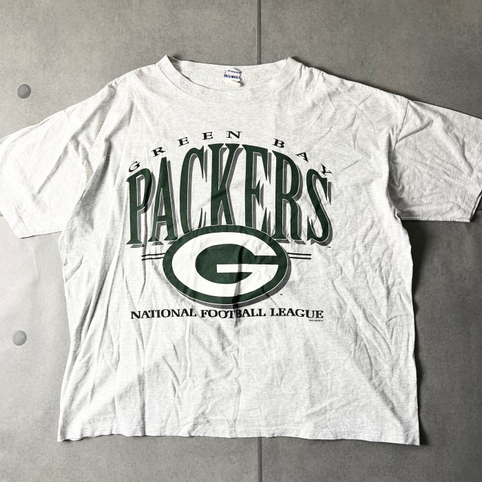 NFL GREEN BAY PACKERS グリーンベイ パッカーズ チームロゴプリントTシャツ シングルステッチ 90S 90'S アメリカ製 MADE IN USA TURE-FUN 杢グレー 2X 11222 | Vintage.City Vintage Shops, Vintage Fashion Trends