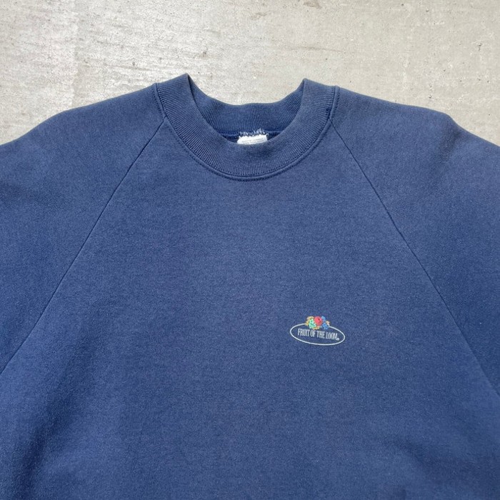 90年代 FRUIT OF THE LOOM プリントロゴ ラグランスウェットシャツ メンズXL | Vintage.City 빈티지숍, 빈티지 코디 정보