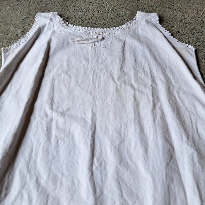 ~40's フランス製 リネンナイトドレス used [305014] | Vintage.City 빈티지숍, 빈티지 코디 정보