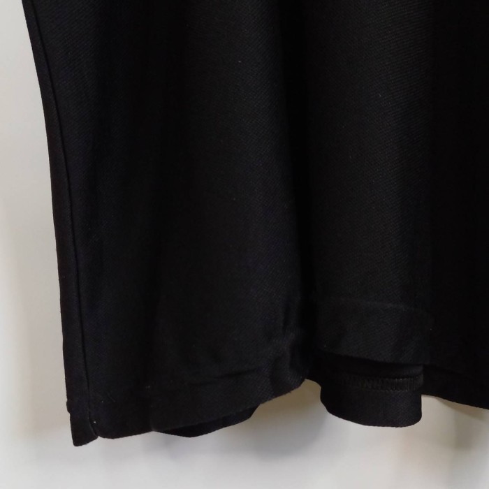 90s　ナイキ　ポロシャツ　半袖　オーバーサイズ　刺繍　銀タグ　ブラック　XL | Vintage.City 빈티지숍, 빈티지 코디 정보