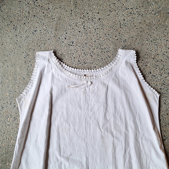 ~40's フランス製 リネンナイトドレス used [305014] | Vintage.City 빈티지숍, 빈티지 코디 정보