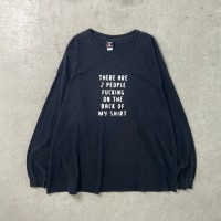 00年代 メッセージプリント ロングTシャツ ロンT メンズXL-2XL相当 | Vintage.City 빈티지숍, 빈티지 코디 정보