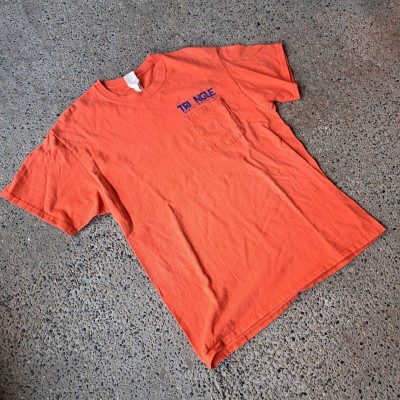 TRIANGLE 両面プリント ポケットTシャツ used [305027] | Vintage.City 빈티지숍, 빈티지 코디 정보