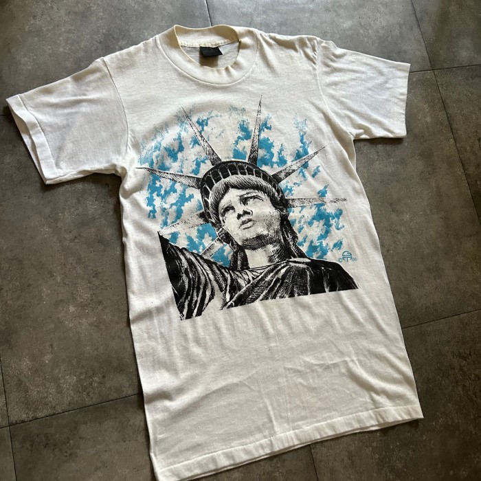 80s 自由の女神 tシャツ USA製 ホワイト M | Vintage.City 古着屋、古着コーデ情報を発信