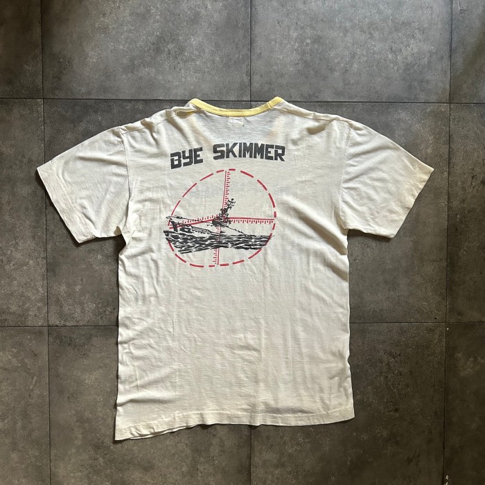 70s 999brand リンガーtシャツ USA製 ホワイト×イエロー | Vintage.City 빈티지숍, 빈티지 코디 정보