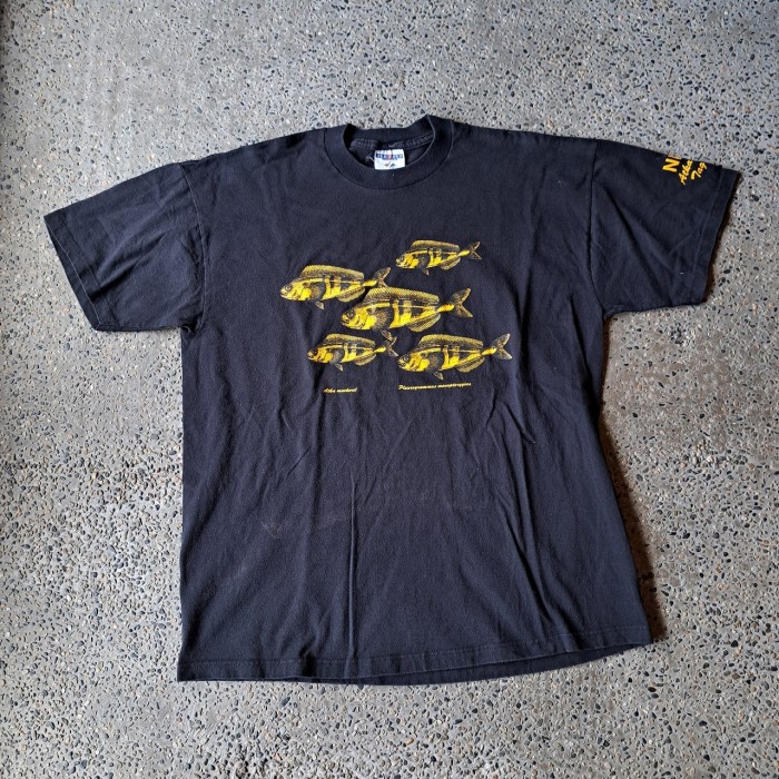 5 fishes プリントTシャツ used [305021] | Vintage.City 빈티지숍, 빈티지 코디 정보