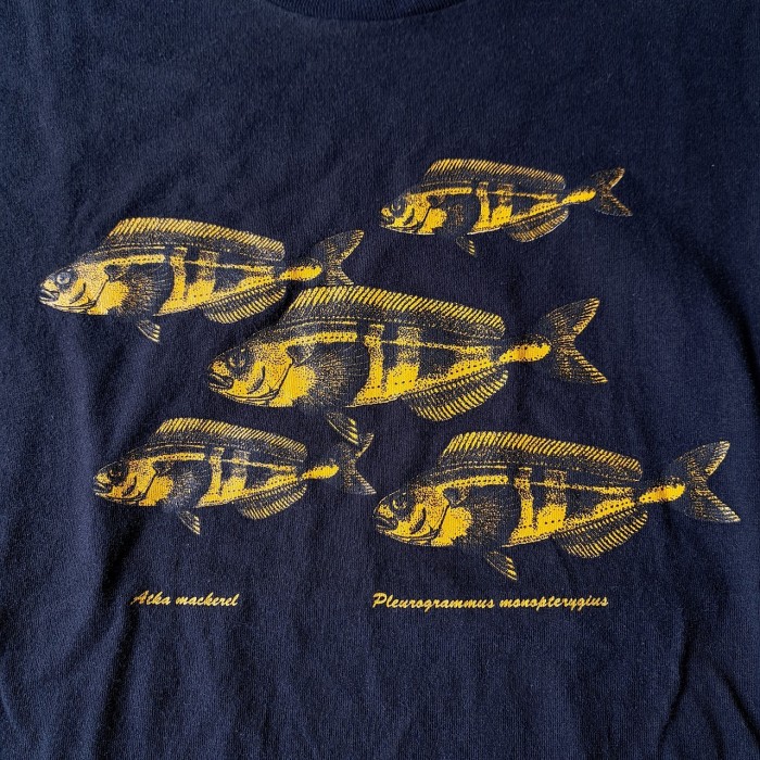 5 fishes プリントTシャツ used [305021] | Vintage.City 빈티지숍, 빈티지 코디 정보