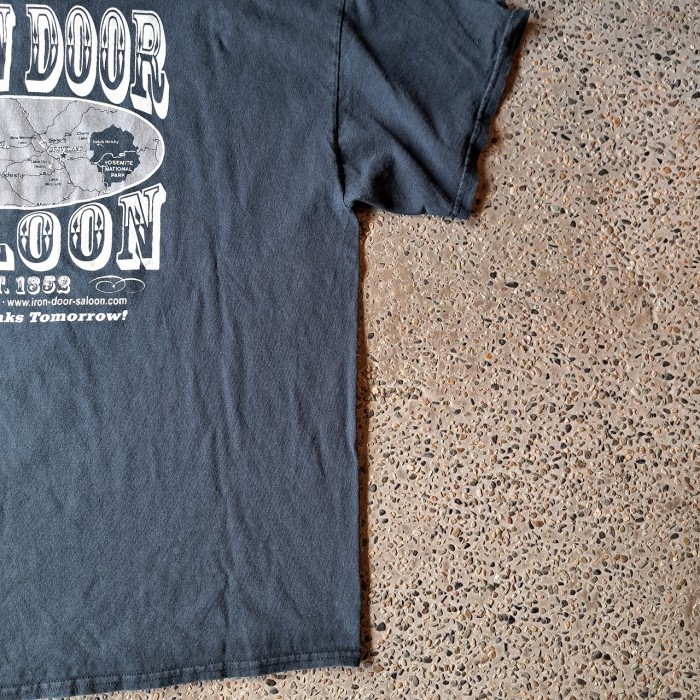 IRON DOOR SALOON 両面プリントTシャツ used [305023] | Vintage.City 빈티지숍, 빈티지 코디 정보
