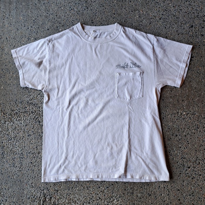 SALT LIFE 両面プリント ポケットTシャツ used [305026] | Vintage.City 古着屋、古着コーデ情報を発信