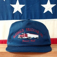DEAD STOCK 90's McDonald Trucking ヴィンテージ トラッカーキャップ | Vintage.City 빈티지숍, 빈티지 코디 정보