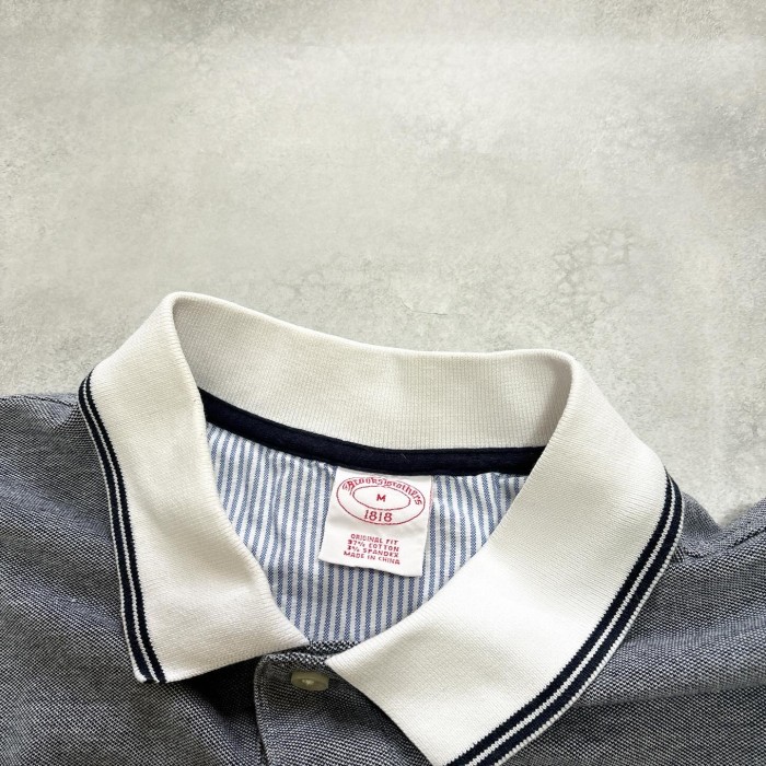 Brooks Brothers 刺繍ロゴ　ポロシャツ　半袖　古着　アメカジ | Vintage.City 古着屋、古着コーデ情報を発信