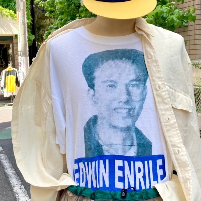 80’s “EDWIN ENRILE” Photo Print Tee | Vintage.City 古着屋、古着コーデ情報を発信