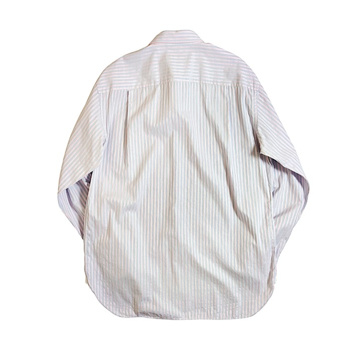 Ermenegildo Zegna / Striped Cotton Dress Shirt | Vintage.City 古着屋、古着コーデ情報を発信